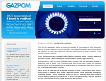 Tablet Screenshot of gazpom.com